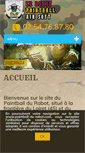 Mobile Screenshot of paintball-du-rabot.com